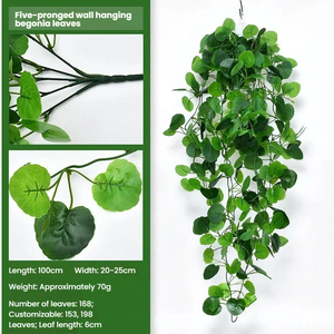 <span class=keywords><strong>ต้น</strong></span>เฟิร์นพลาสติกแขวนประดิษฐ์ ไม้เ<span class=keywords><strong>ล</strong></span>ื้อย <span class=keywords><strong>ต้น</strong></span>ไม้สีเขียวสำหรับตกแต่งผนัง ภายในแ<span class=keywords><strong>ล</strong></span>ะภายนอก ตะกร้า งานแต่งงาน พวงมาลัย - Product Image 5