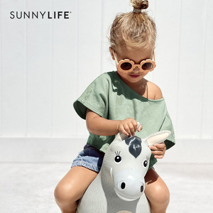 Sunnylife Round Polarized Sunglasses Full Rim 100% UV Protection For Kids Unisex Australia Made - Product Image 2