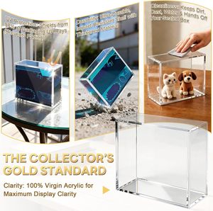 N52 Strong Magnetic Lid UV Resistant Elite <b>Trainer</b> <b>Box</b> Acrylic Case - Product Image 6