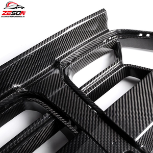 Grille de pare-chocs avant en fibre de carbone sèche style CSL pour <span class=keywords><strong>BMW</strong></span> G80 <span class=keywords><strong>M3</strong></span> G82 G83 M4 2021-2024, ajustement parfait OEM, accessoires extérieurs automobiles - Product Image 5