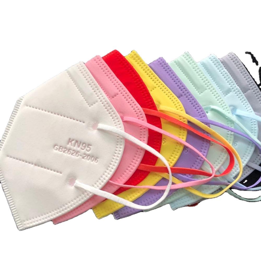 Wholesale Price Disposable Masker Kn95 manufacturer 5ply filtering Dust Respirator masc cubrebocas mascarillas color KN95
