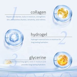 Masque pour les yeux au collagène or 24 carats, hydratant, nettoyant, <span class=keywords><strong>patch</strong></span> oculaire d'urgence pour la récupération cutanée nocturne - Product Image 4