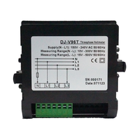 AOTAI DJ-V96T Voltmètre numérique LED triphasé 150V-240V AC 50/60Hz 4 chiffres Précision 1%