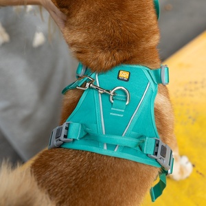 สายจูงสุนัขแบบเสื้อกั๊กหลากสี ป้องกันการรัดคอ สวมใส่สบาย สำหรับสุนัขขนาดเล็ก กลาง ใหญ่ อุปกรณ์สำหรับสัตว์เลี้ยง - Product Image 4