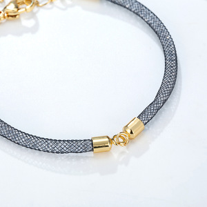 Metal Mesh <b>Bracelet</b> Gold Silver <b>Adjustable</b> Bead Splicing Women's Jewelry Gift Fashion <b>Bracelets</b> - Product Image 4