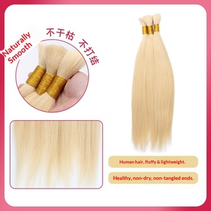 Parrucche Senza Cuciture Transfrontaliere in Veri Capelli Umani, Parrucche di Capelli Umani in Massa, Fasci di Capelli Umani Completi, Capelli Umani Africani Permanenabili - Product Image 4