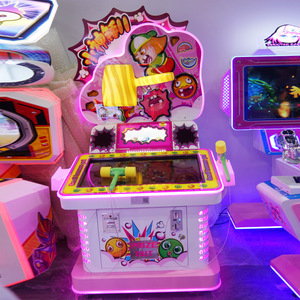 Piccolo dio martello Knock attrezzatura per videogiochi Pat Pat Le nuovo Puzzle criceto macchina della lotteria a gettoni per bambini fatta di plastica - Product Image 3