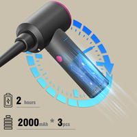 Souffleur d'air électrique sans fil, mini nettoyeur d'écran d'ordinateur, outils de nettoyage ménager multifonctionnels et écologiques