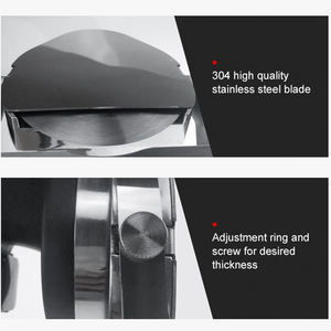 Cuchillo Eléctrico Inalámbrico para <span class=keywords><strong>Shawarma</strong></span> KS100B <span class=keywords><strong>Pro</strong></span>, Rebanado Ultrafino de 0.5~8mm, Cortador de Gyros y Kebab con Batería de 12V - Product Image 4
