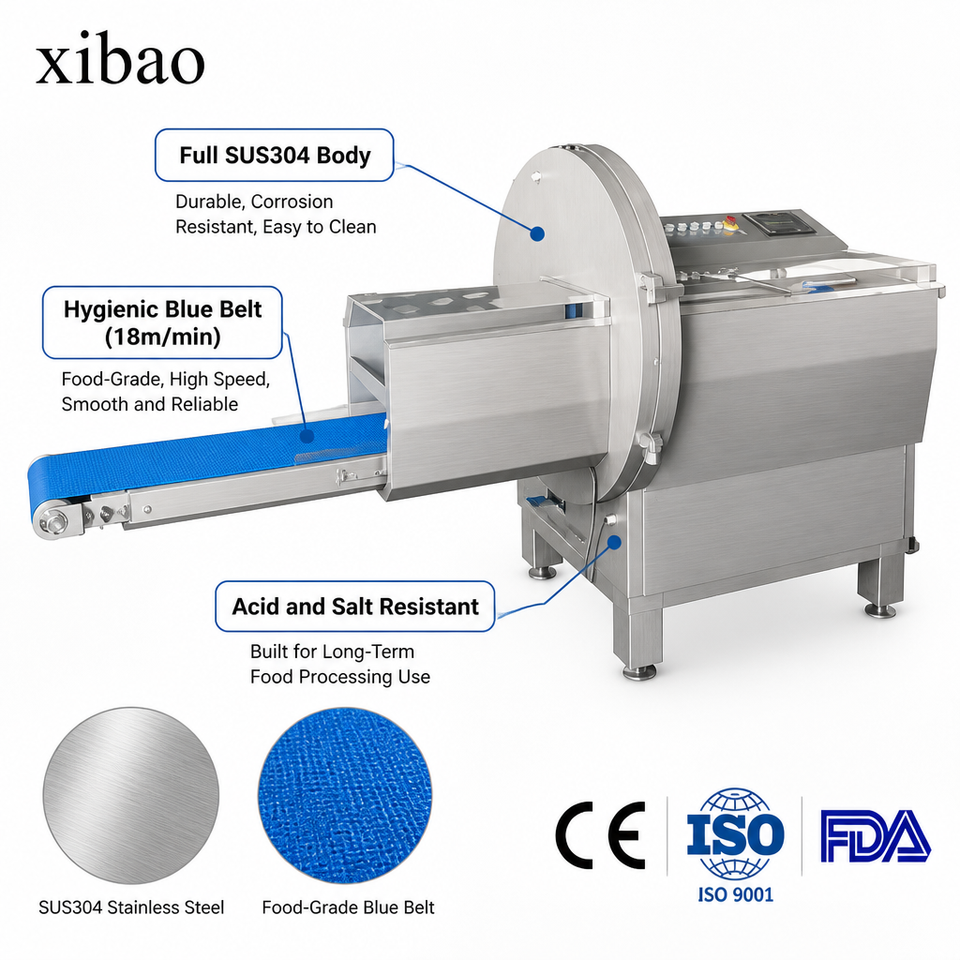 Commercial Automatic Meat Cutting Machine Stainless Steel Meat Chopper ...