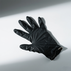 Gants en nitrile noir jetables, sans poudre, résistants aux produits chimiques, adaptés aux aliments, gants d'examen en nitrile noir personnalisables - Product Image 4