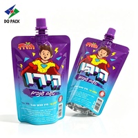 DQ PACK Emballage de boisson de jus de fruits pour enfants imprimé personnalisé