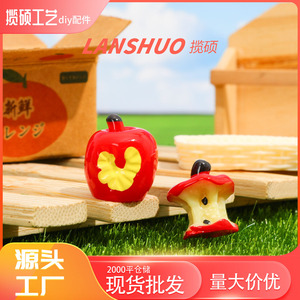 Miniatura 3D de Resina con Forma de Núcleo de Manzana, Decoración para el Hogar, Modelo de Resina Plástica de Forma Irregular para Adorno de Escritorio - Product Image 5