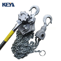 Palans à levier KEYI 2 3 6 tonnes en alliage d'aluminium G80, chaîne de levage certifiée CE, protection IP55, garantie 2 ans