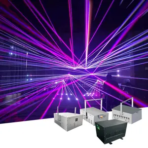 Fornitore di qualità grado IP65 buona resistenza alla pioggia RGB animazione discoteca Lazer Dj Light Night Club 3d luci Laser