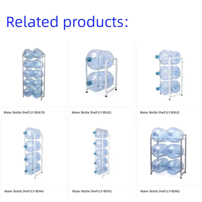 5 галлонов, бутылка для жидкости, Металлическая Витрина, многоярусная стойка для хранения