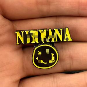 En gros, épingles et badges musicaux en métal émaillé, thème groupes de heavy metal, broches décoratives de collection souvenirs pour les fans de musique - Product Image 1