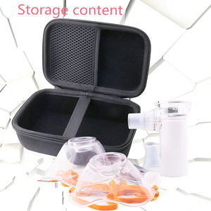 Estuches rígidos para <span class=keywords><strong>nebulizadores</strong></span> portátiles Bolsa de almacenamiento de EVA a prueba de golpes Caja para kits y accesorios de nebulizador de mano - Product Image 2