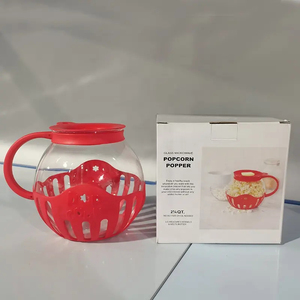 3-in-1-Dekor Maße Kerne und schmelzende Butter, Mikro-Pop-Mikrowellen-<span class=keywords><strong>Popcorn</strong></span>-Popper mit Temperatur sicheres Glas - Product Image 5