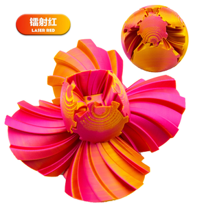 2025 New Arrivals 3D Printed PLA Material Gear <b>Ball</b> Fidget Toy 6cm Stress Relief - Product Image 3