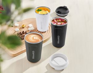 Customize Wholesale 380ml/500ml Coffee <b>Mug</b> Stainless Steel Tumbler with Lid Coffee Cup Tumbler Cups in Bulk - Product Image 3