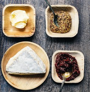 Assiettes de fête en feuille de palmier de haute qualité Assiettes de fête jetables compostables écologiques très résistantes plus respectueuses de l'environnement - Product Image 5