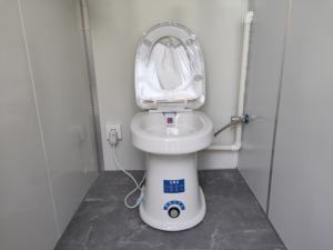 욕실 휴대용 실내 화장실 텐트 휴대용 화장실이있는 야외 캠핑 - Product Image 3