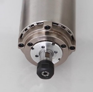 Moteur de broche mini haute vitesse 80 mm 1,5 kW ER11 110 V/220 V/380 V 24 000 tr/min à refroidissement par air pour machine de fraisage - Product Image 5