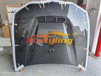Xlstyling accessoires de voiture capot avant capot moteur couverture fibre de carbone forgé Conversion pour BMW série 3 G20 GTS CS Style