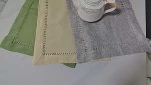 Posavasos de tela oblongos hechos a mano con diseños artísticos, ideales <span class=keywords><strong>para</strong></span> bebidas y fiestas, en paquete de gran valor - Product Image 6