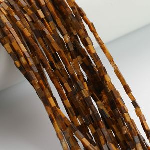 Fornitura diretta in fabbrica naturale occhio di tigre quarzo turchese perline di pietra 4mm sparse blu per la creazione di gioielli fai da te - Product Image 4