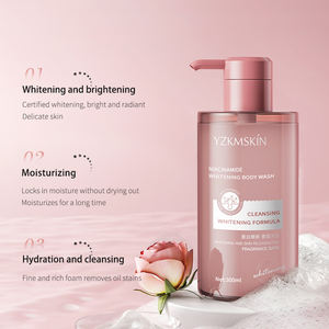 OEM ODM commercio all'ingrosso olio di cocco lavaggio del corpo sapone liquido alleggerire Niacinamide sapone <span class=keywords><strong>Gel</strong></span> liscio Hotel idratante sbiancante doccia - Product Image 5