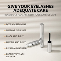 Sérum hydratant pour cils en emballage entièrement en anglais avec glycérine 4ml Cosmétiques de soin de la peau à l'exportation