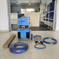 Machine à pulvériser de la mousse de polyuréthane pour l'isolation des murs, en stock