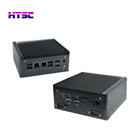 Ordinateur industriel micro HTSC avec conception sans ventilateur Intel Celeron J4125 en stock