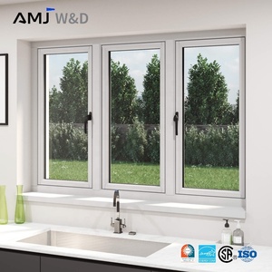 Ventanas AMJ de Triple Vidrio, Insonorizadas, Resistentes a Huracanes, <span class=keywords><strong>Ventana</strong></span> <span class=keywords><strong>Abatible</strong></span> de Una Hoja de 36 x 48 con Mosquitera - Product Image 2