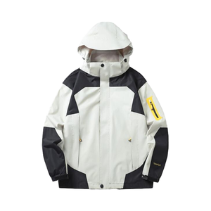 Men's Winter Vintage Outdoor Lightweight Windproof <b>Hoodie</b> Jacket with Zipper Closure <b>Thin</b> Front Logo Customizable Made Pakistan - Product Image 4