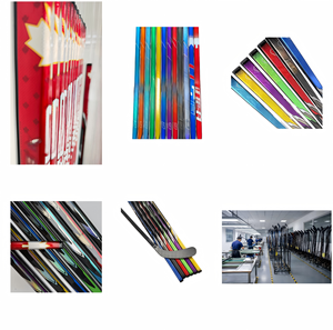 Palo de Hockey sobre Hielo de Fibra de Carbono Personalizado, Alto Rendimiento, Ultra Ligero y Duradero, Flexibilidad Ajustable, Diseño Ergonómico - Product Image 1