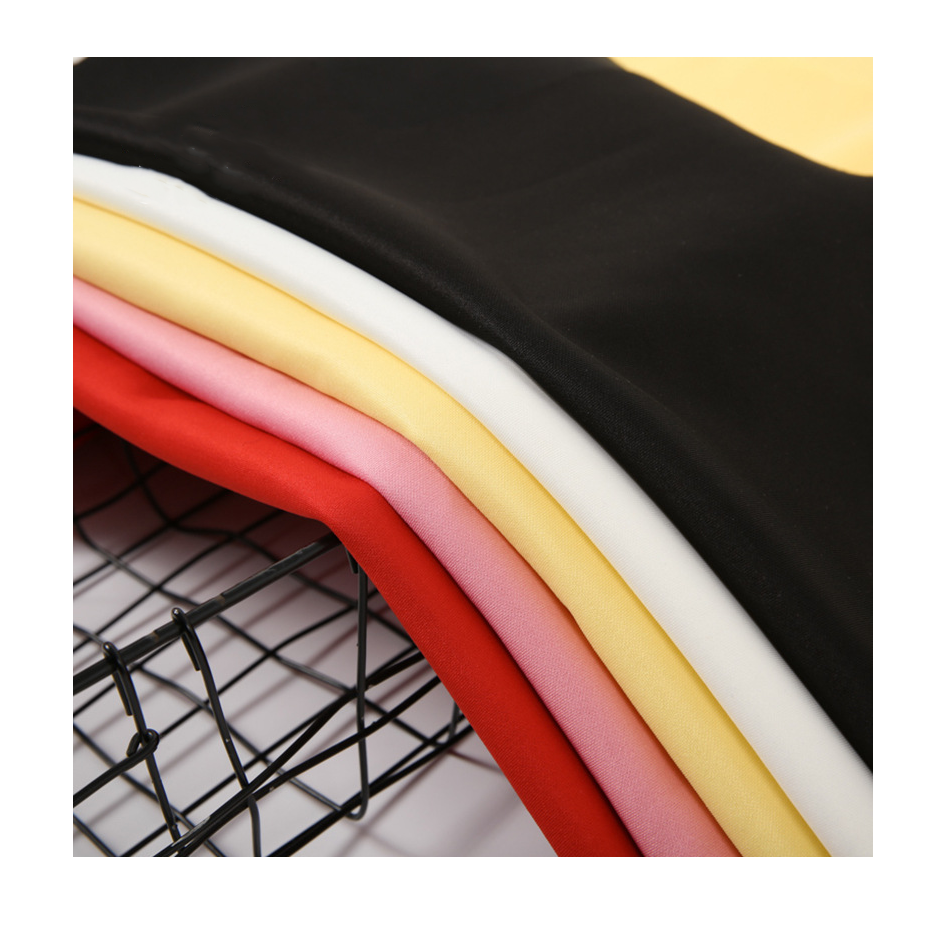 Горячая Распродажа, производитель Shaoxing, креповая ткань для платья