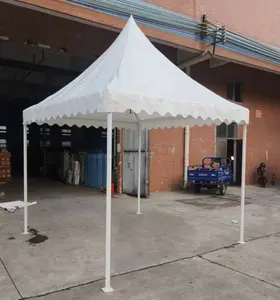 Tuoye 경쟁력있는 가격 야외 방수 알루미늄 탑 천막 텐트 5x5m 6x6 10x10 비즈니스 텐트 파티 용 웨딩 텐트