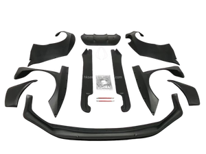 Kit carrosserie style Rocket Bunny en FRP, directement de l'usine, pour Lexus RCF : lèvre avant, jupes latérales, diffuseur arrière, spoiler - Product Image 2