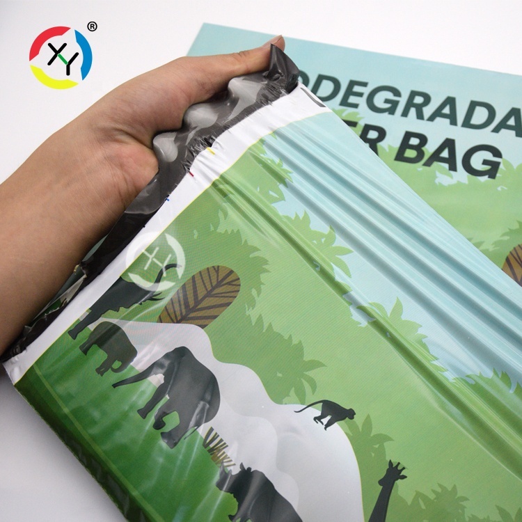Fiber Biodégradable Compostable Port Cartables En Plastique Enveloppes Courrier D'expédition Poly Mailer Sacs Postaux
