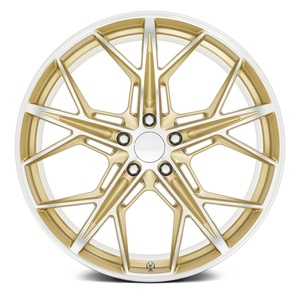 ล้อแม็กซ์อัลลอยด์แบบหลายก้าน สีทอง ขอบ 5x120 5x114.3 มม. PCD 18x7.5 19x7.5 สำหรับรถยนต์นั่งส่วนบุคคล BMW และเบนซ์ - Product Image 3