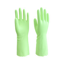 Guantes Gruesos de Nitrilo y Látex, Largos, Impermeables, para Lavar Platos, Limpiar la Cocina, Uso Doméstico, Textura de Diamante - Product Image 5