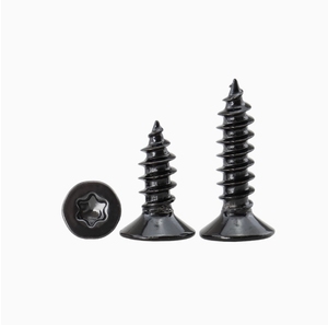 LeGood 304 Acero inoxidable T8 Torx avellanado cabeza plana tornillo autorroscante M2.6X4mm electroforesis negro - Product Image 1