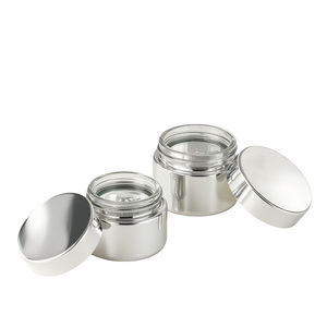 Chất Lượng Cao Kem Da Rỗng Refillable Jar 5G 10G 15G Thủy Tinh Bạc Mặt Kem Jar 20G 30G 50G Mỹ Phẩm Kem Bao Bì - Product Image 2