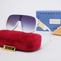 Nouveaux arrivages en gros de lunettes de soleil de luxe tendance à la mode pour hommes pour femmes lunettes de soleil