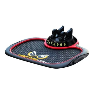 Support de téléphone portable monté sur la voiture avec technologie avancée multifonctionnelle, navigation, tapis antidérapant et fixation. - Product Image 1