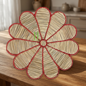 Meilleures ventes : Sets de table en corde de papier, tailles personnalisables, variété de couleurs, pour la décoration de table de Noël, en provenance du Vietnam, vente en gros. - Product Image 1