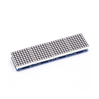 Fabricante directo Venta caliente MAX7219 Módulo de matriz de puntos Módulo de microcontrolador 4 en una pantalla